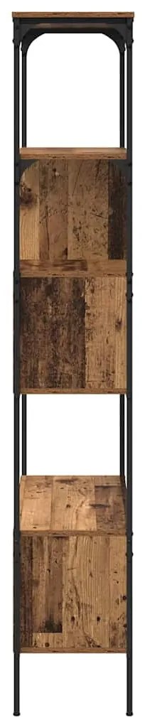 vidaXL Βιβλιοθήκη Παλιό Ξύλο 76 x 33 x 188,5 εκ Επεξεργασμένο ξύλο