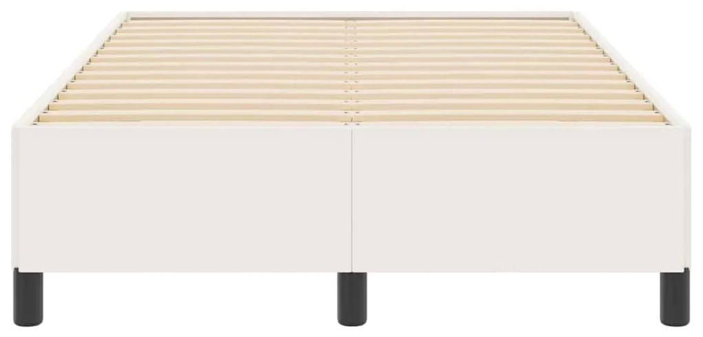 vidaXL Σκελετός Κρεβατιού Κρεμ 120 x 200 cm Βελούδο
