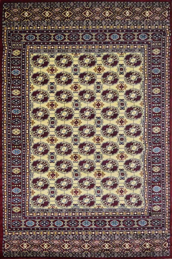 Χαλί Kasmir 2037 Beige-Red 200X300cm