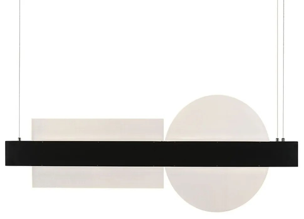Φωτιστικό Οροφής - Ράγα DCR39214 Led 20W 3000K 2150LM 7,5X100XH120CM Earth Black Aca Decor Metal