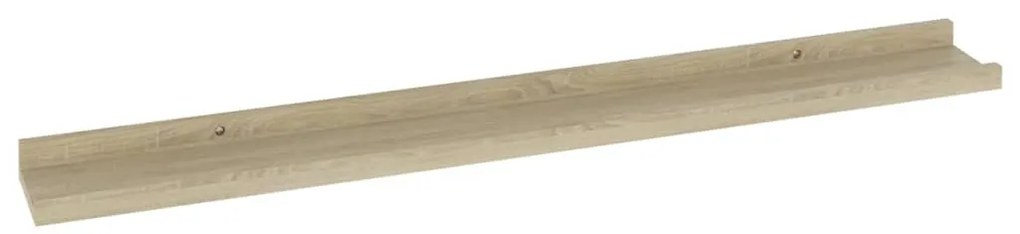 vidaXL Ράφια Τοίχου 2 τεμ. Sonoma Δρυς 80 x 9 x 3 εκ.