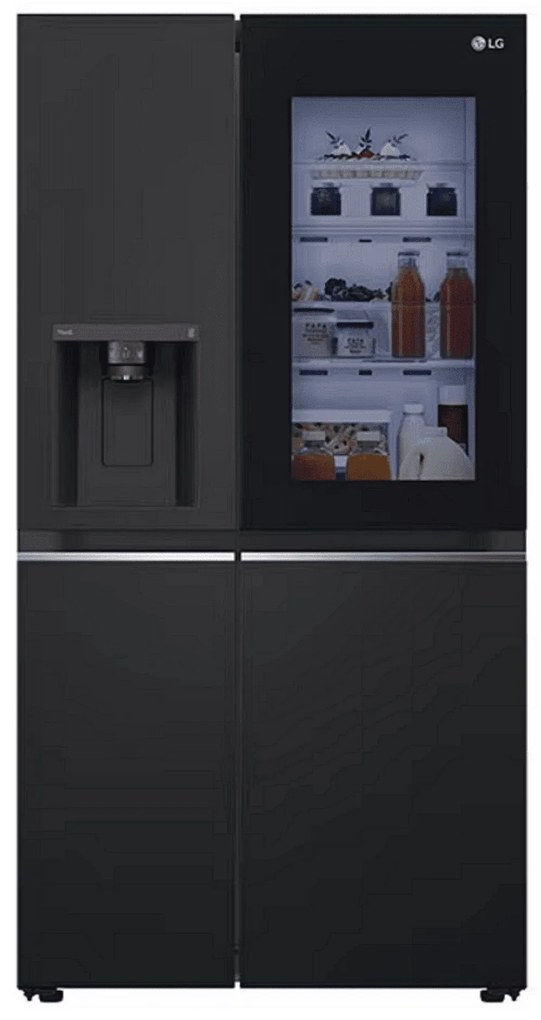 LG GSGV80EPLD Ψυγείο Ντουλάπα Total NoFrost Υ179xΠ91xΒ73.5εκ., Μαύρο, D
