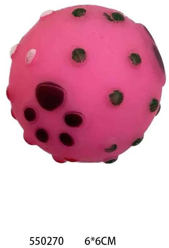 Παιχνίδι σκύλου Latex μπαλάκι - 6x6cm - 12pcs - 550270