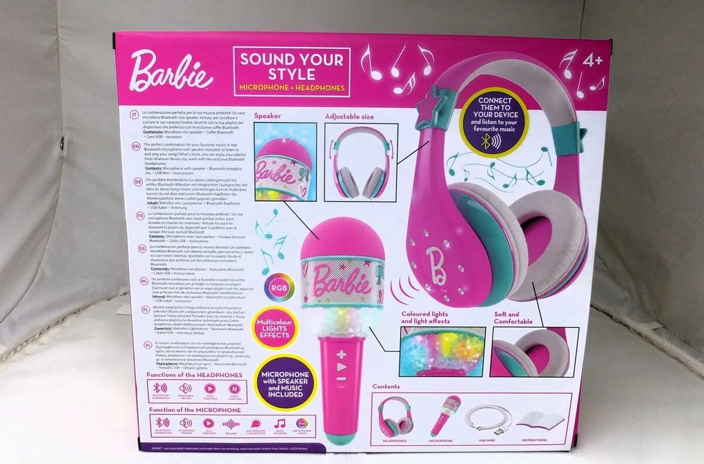 Ακουστικά Bluetooth Barbie