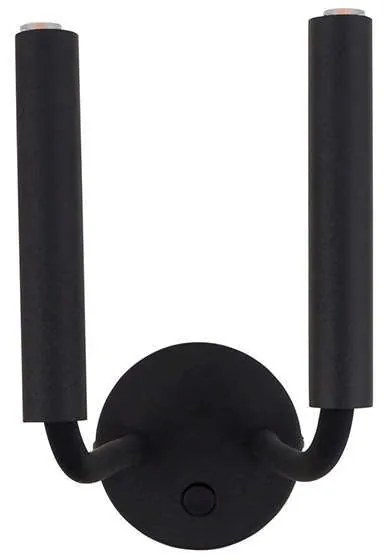 Φωτιστικό Τοίχου Stalactite II 8353 Black Nowodvorski Metal