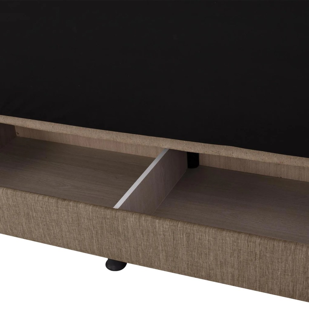 Καναπές - Κρεβάτι Andri 3θέσιος Καφέ 180x72x77Υ εκ. 180x72x77 εκ.