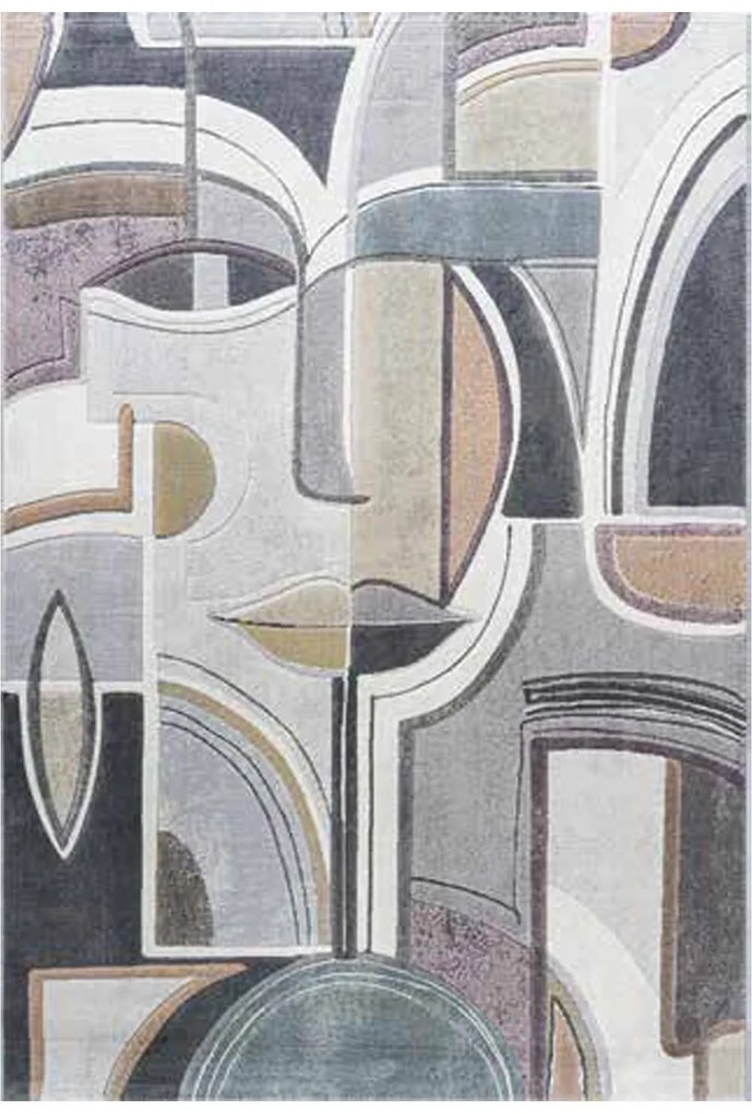 Χαλί Laguna 63772/3747 Grey-Multi Carpet Couture 200X290cm