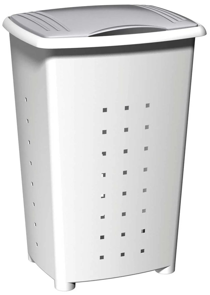 Καλάθι Απλύτων 06717.002 White 42X35,5X64 cm Plastic