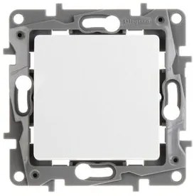 LEGRAND διακόπτης αλέ-ρετούρ 764501, μονός, λευκός