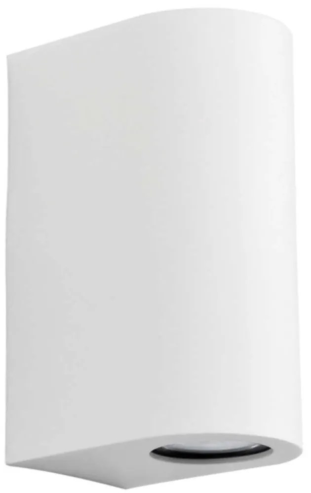 Φωτιστικό Οροφής - Σποτ C-032 15-0216 Round Up-Down 2xGU10 Led 10,2x7,5x16,5cm White Heronia