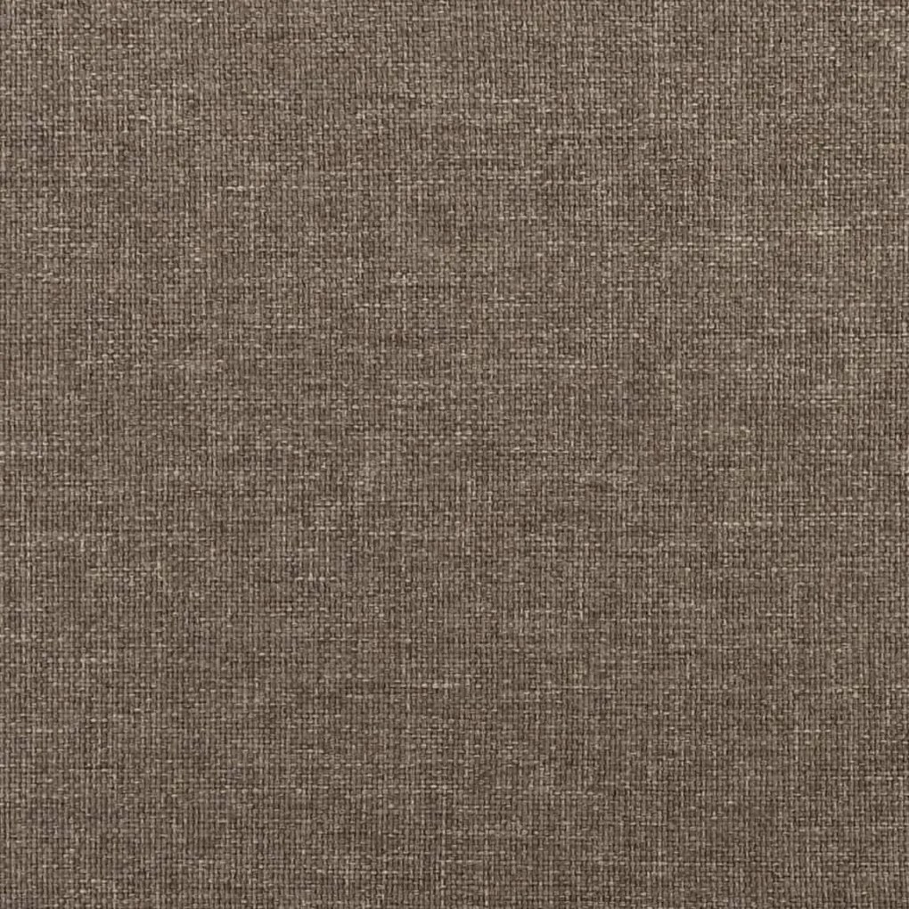 Υποπόδιο Taupe 60x50x41 εκ. Υφασμάτινο - Μπεζ-Γκρι