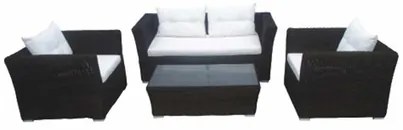 Bliumi  Πολυθρόνα Bliumi Carla Αλουμίνιο Wicker 105x085x067 BEST-410628790