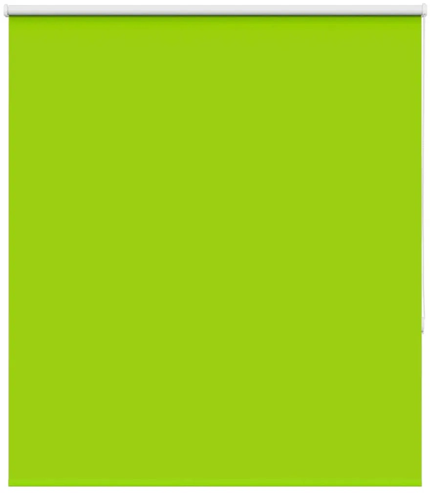 vidaXL Roller Blind Blackout φύλλα πράσινα 135x150 cm Πλάτος υφάσματος