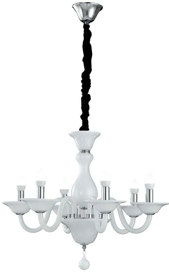 Φωτιστικό Οροφής I-Soffio/6 White Luce Ambiente Design Glass