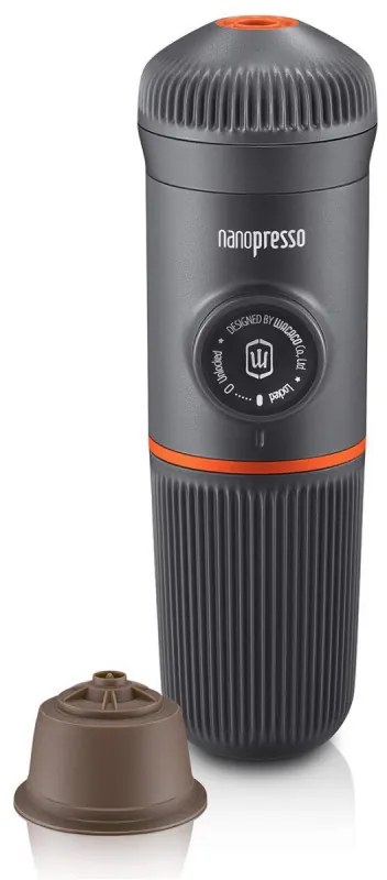 Προσαρμογέας κάψουλας Dolce Gusto Wacaco Nanopresso, Γκρι/πορτοκαλί