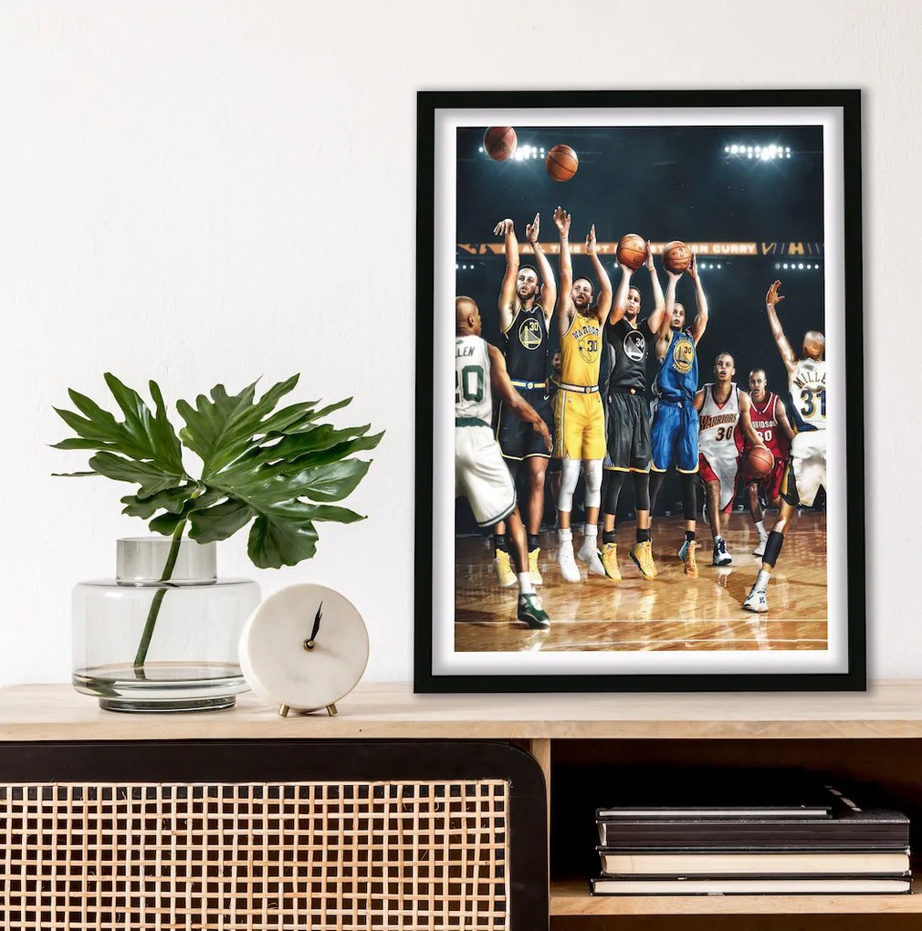 Πόστερ &amp; Κάδρο Stephen Curry SNK229 21x30cm Εκτύπωση Πόστερ (χωρίς κάδρο)