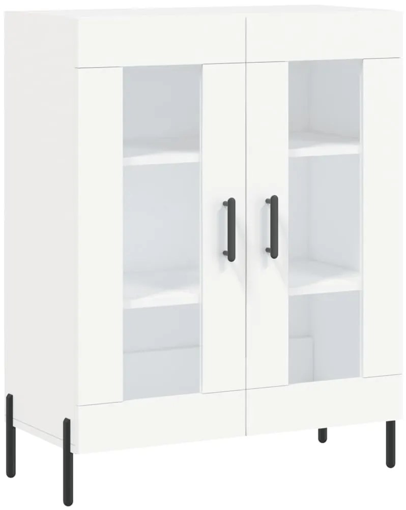 vidaXL Ντουλάπι Λευκό 69,5x34x180 εκ. από Επεξεργασμένο Ξύλο