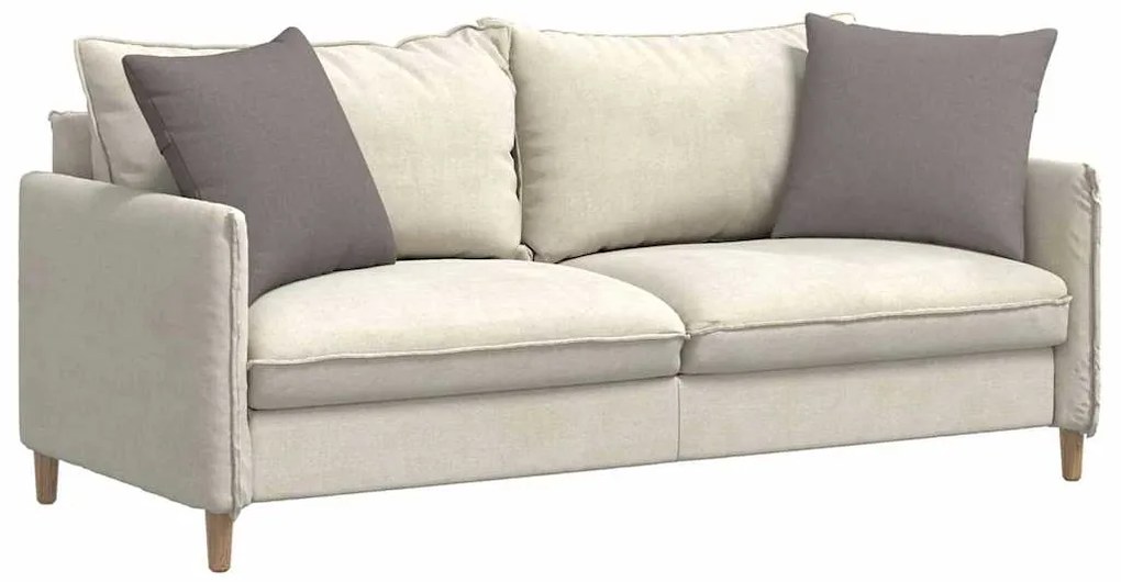 vidaXL Μαξιλάρι Καναπέ 2 pcs Taupe 50 x 50 cm ύφασμα