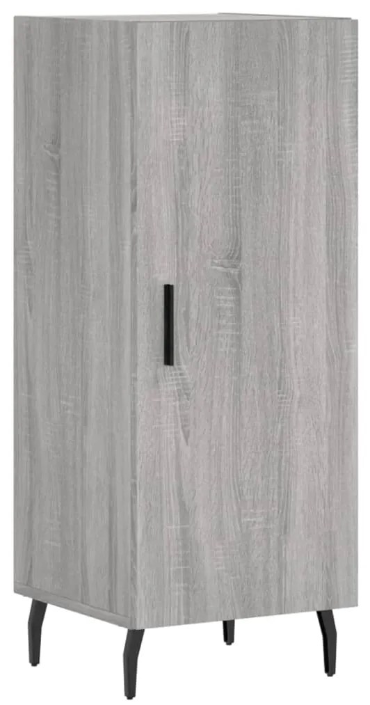 vidaXL Ντουλάπι Γκρι Sonoma 34,5x34x90 εκ. από Επεξεργασμένο Ξύλο