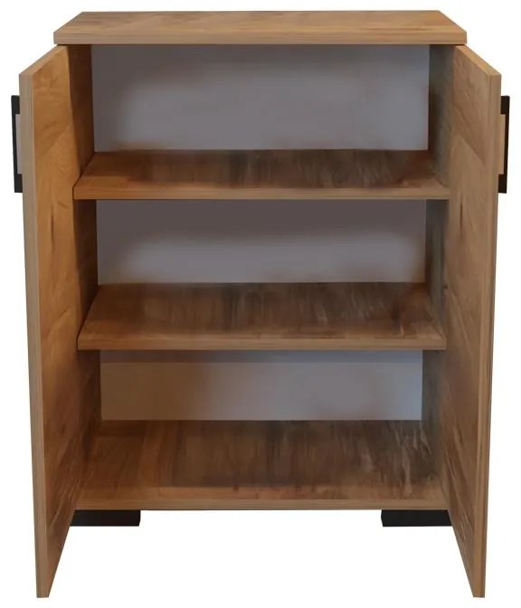 Ντουλάπι Yven oak μελαμίνης 65x32x83εκ