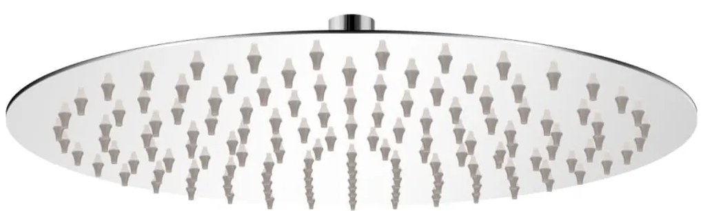 vidaXL Κεφαλή Nτους Βροχή Στρογγυλή 30 εκ. από Ανοξείδωτο Ατσάλι