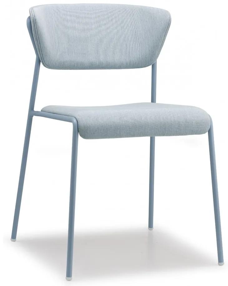 17833 Lisa art.2861 waterproof μεταλλική καρέκλα Σε πολλούς χρωματισμούς 51x56x77(46)cm Μέταλλο - Ύφασμα