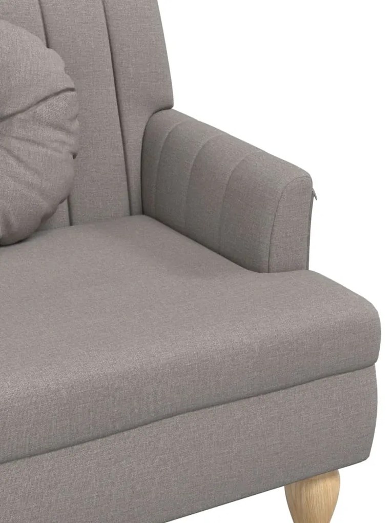 ΠΑΓΚΑΚΙ TAUPE 113 X 64,5 X 75,5 ΕΚ. ΥΦΑΣΜΑΤΙΝΟ ΜΕ ΜΑΞΙΛΑΡΙΑ 372135