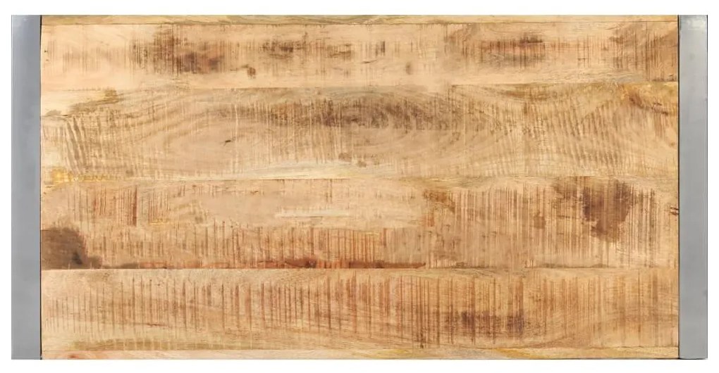 Τραπεζάκι Σαλονιού 120 x 60 x 40 εκ. Ακατέργαστο Ξύλο Μάνγκο - Καφέ