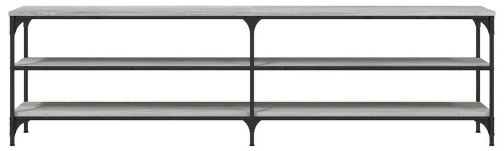 vidaXL Έπιπλο Τηλεόρασης Γκρι Sonoma 180x30x50 εκ. Επεξ. Ξύλο