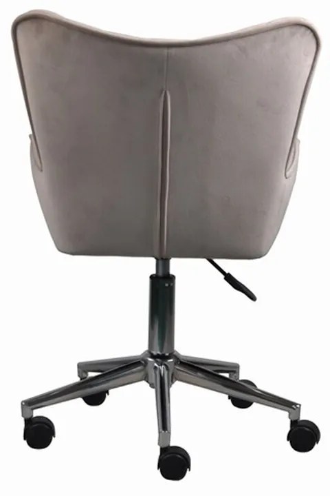 Καρέκλα DKD Home Decor Κρεμ Ασημί 52 x 56,5 x 80 cm