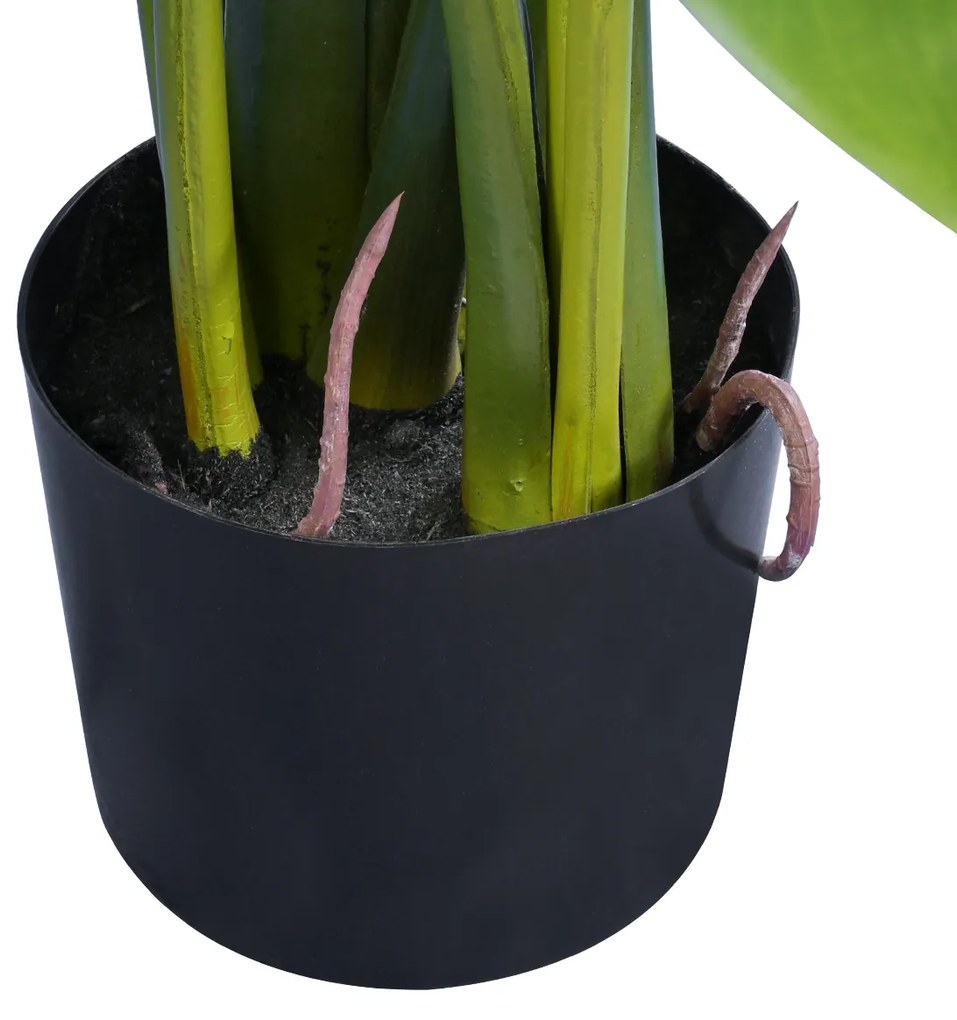 GloboStar® Artificial Garden MONSTERA 20003 Τεχνητό Διακοσμητικό Φυτό Μονστέρα Υ150cm