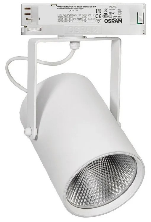 Σποτ Ράγας VK/04354/TR/W/18/935 220-240V Led 39W 3500K 4.377lm 18° IP20 White VKLed
