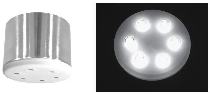 Σποτ Φωτιστικό Οροφής Σατινέ 21-716330660 Lumen-21-716330660-Αλουμίνιο 21-716330660