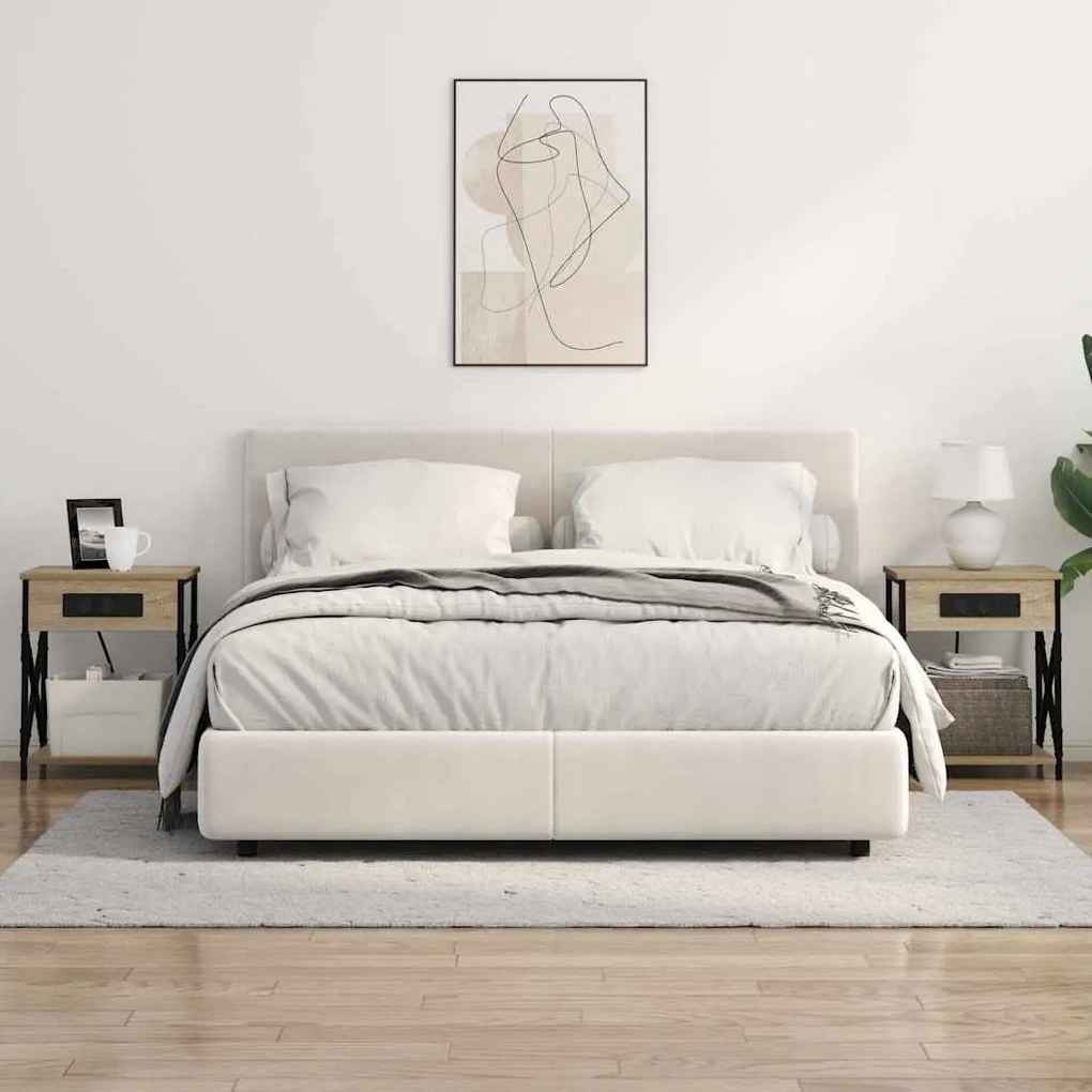 vidaXL Κομοδίνο Sonoma Δρυς 41 x 31 x 51 εκ. Επεξεργασμένο ξύλο