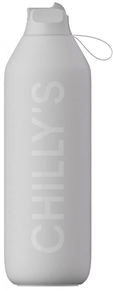 Μπουκάλι Θερμός 1lt Chilly's Series 2 Flip Granite Grey