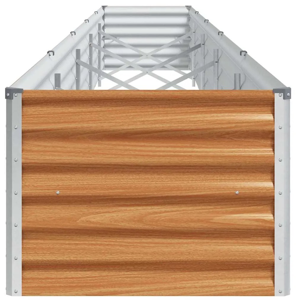 vidaXL Υπερυψωμένη Ζαρντινιέρα 485 x 50 x 36 εκ. Επικαλυμμένος Χάλυβας