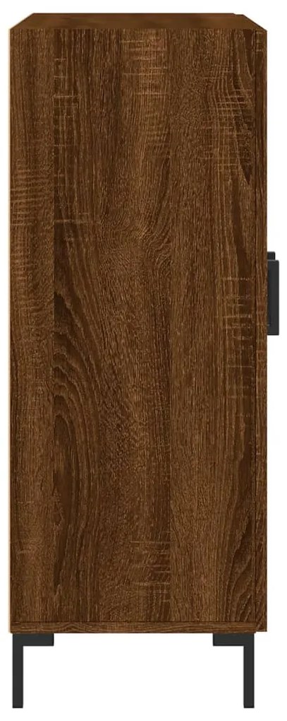 vidaXL Ντουλάπι Καφέ Δρυς 69,5 x 34 x 90 εκ. Επεξεργασμένο Ξύλο