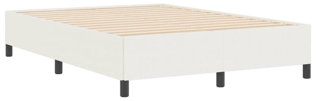 vidaXL Σκελετός Κρεβατιού Κρεμ 160 x 200 cm Βελούδο