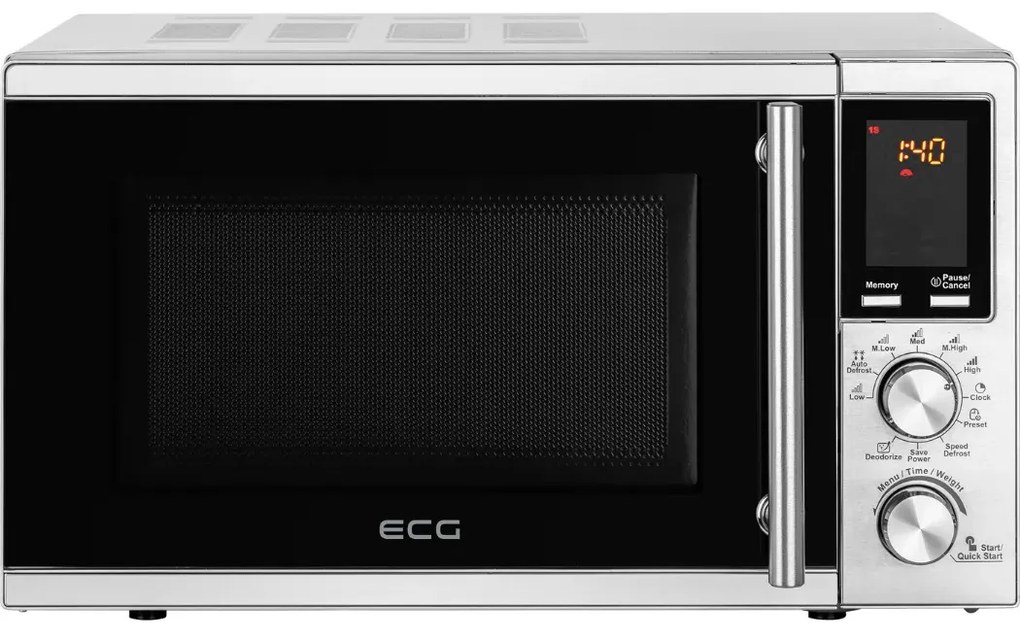 Φούρνος Μικροκυμάτων 20L Ανοξείδωτος με Grill MTD2072SE ECG