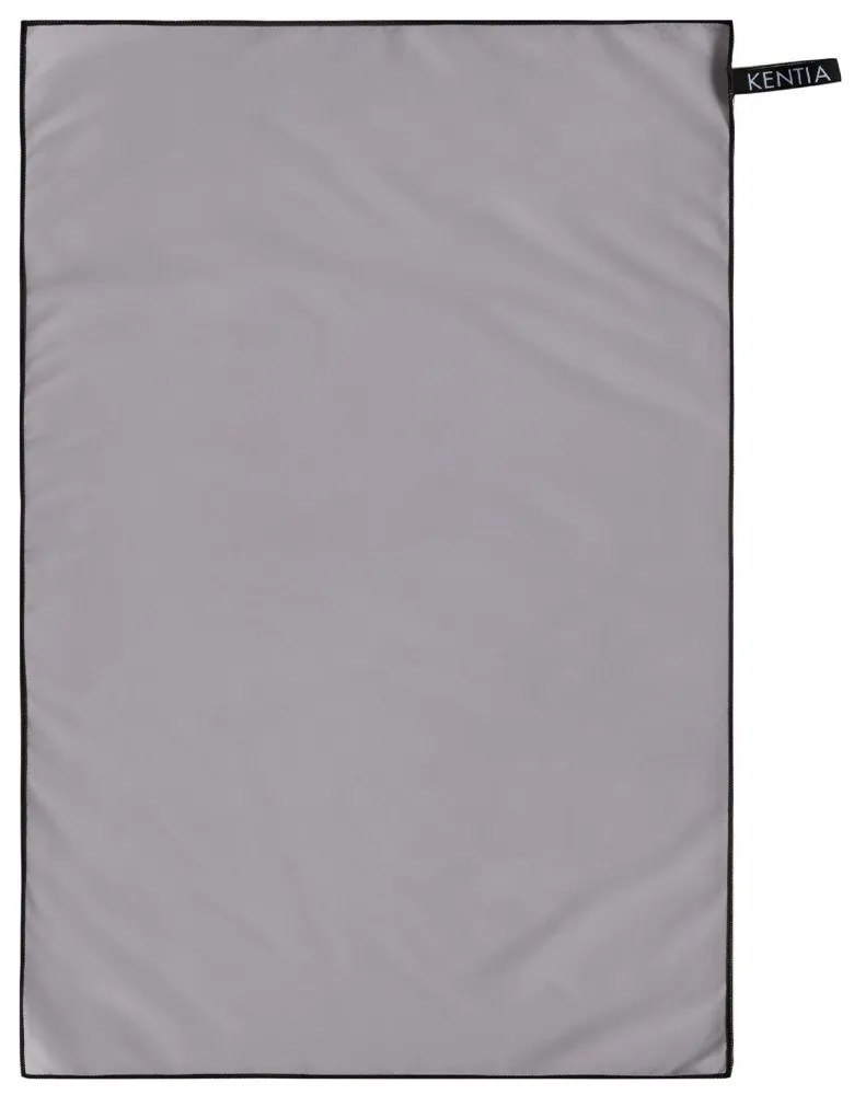 Πετσέτα Γυμναστηρίου Active 22 Silver Grey Kentia Γυμναστηρίου 50x90cm Polyester-Polyamide