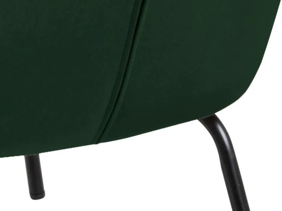 Πολυθρόνα Oakland 525, Πράσινο, 83x75x75cm, 12 kg, Ταπισερί, Πόδια: Μέταλλο | Epipla1.gr