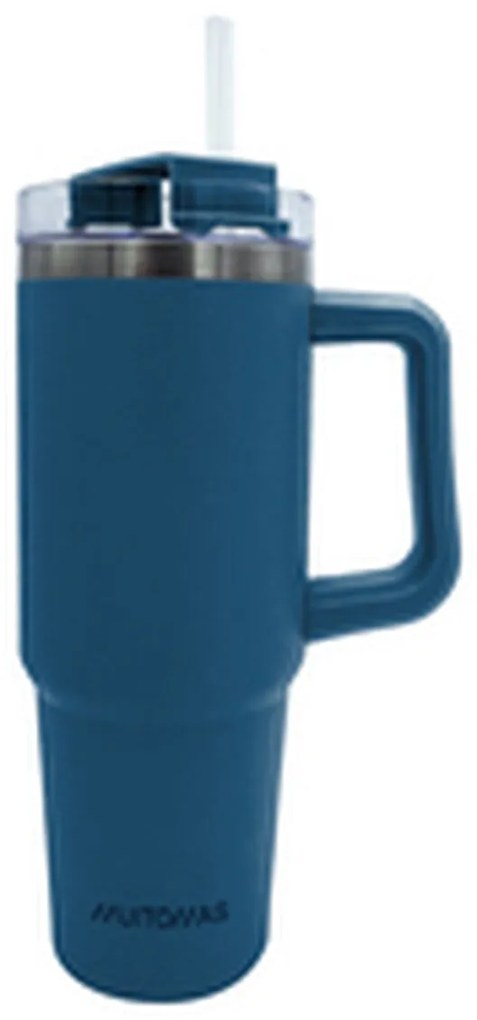 Μπουκάλι νερού Muitomas TRAVELMUG900BL Μπλε Ανοξείδωτο ατσάλι