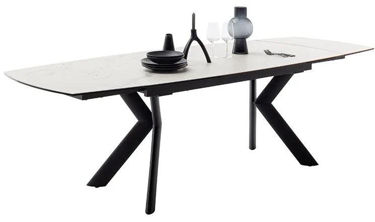Bali Καρεκλα Relax Μαύρη + Υποπόδιο 83x86x102 cm