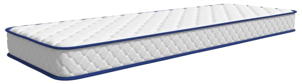 vidaXL Στρώμα με Αφρό Μνήμης Λευκό 70x200x17 εκ. μαλακό