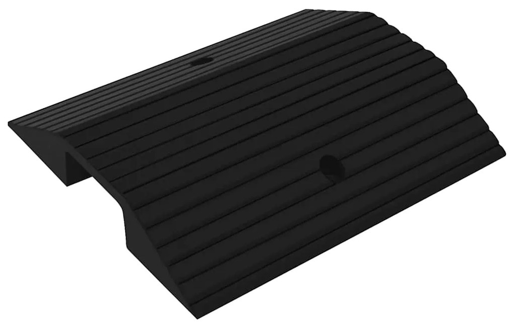 vidaXL Γεφυρωτή Ράμπα Πεζοδρομίου / Πόρτας 49x40x8 εκ. από Καουτσούκ