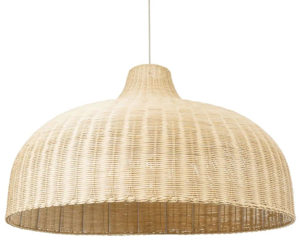 Φωτιστικό Οροφής Afuru Boho 01829 Φ100x60cm 1xE27 Beige GloboStar