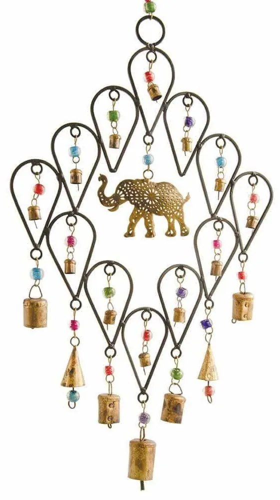 Μελωδός NAMD180 Ελέφαντας 58cm Multi Metal