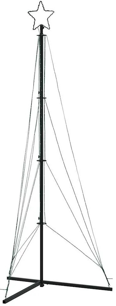 vidaXL Χριστουγεννιάτικο δέντρο LED 483 LED Θερμό Λευκό 240 εκ.