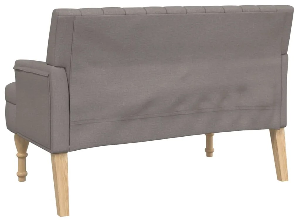 ΠΑΓΚΑΚΙ TAUPE 113 X 64,5 X 75,5 ΕΚ. ΥΦΑΣΜΑΤΙΝΟ ΜΕ ΜΑΞΙΛΑΡΙΑ 372135