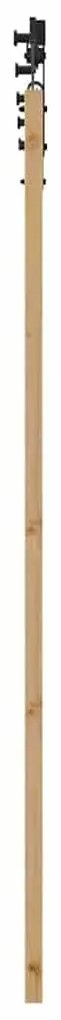 vidaXL Συρόμενη Πόρτα ORKDAL Καφέ 73.5 x 198.5 εκ. Μασίφ ξύλο πεύκου